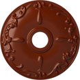thumbnail image 1 of Ekena Millwork 18"OD x 3 1/2"ID x 1 1/4"P Kent Ceiling Medallion (Fits Canopies up to 5"), Hand-Painted Firebrick, 1 of 5