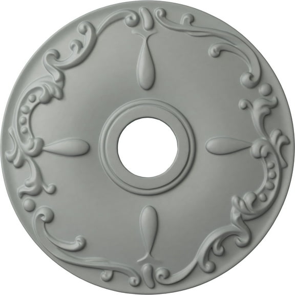 Ekena Millwork 18"OD x 3 1/2"ID x 1 1/4"P Kent Ceiling Medallion (Fits Canopies up to 5")