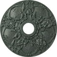 thumbnail image 1 of Ekena Millwork 18"OD x 3 1/2"ID x 1 3/8"P Norwich Ceiling Medallion (Fits Canopies up to 4 1/2"), Hand-Painted Athenian Green Crackle, 1 of 6