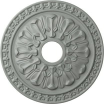 Ekena Millwork 18"OD x 3 1/2"ID x 1 3/8"P Warsaw Ceiling Medallion (Fits Canopies up to 3 1/2")