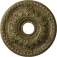 thumbnail image 1 of Ekena Millwork 18"OD x 3 1/2"ID x 2 1/2"P Granada Ceiling Medallion (Fits Canopies up to 6 5/8"), Hand-Painted Mississippi Mud Crackle, 1 of 5