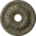 thumbnail image 1 of Ekena Millwork 18"OD x 3 1/2"ID x 2 1/2"P Granada Ceiling Medallion (Fits Canopies up to 6 5/8"), Hand-Painted Witch Hazel Crackle, 1 of 5