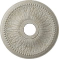 thumbnail image 1 of Ekena Millwork 18"OD x 3 3/4"ID x 1 1/2"P Bailey Ceiling Medallion (Fits Canopies up to 5 3/4"), Hand-Painted Pot of Cream Crackle, 1 of 6