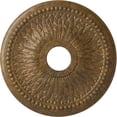 thumbnail image 1 of Ekena Millwork 18"OD x 3 3/4"ID x 1 1/2"P Bailey Ceiling Medallion (Fits Canopies up to 5 3/4"), Hand-Painted Rubbed Bronze, 1 of 6