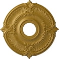 thumbnail image 1 of Ekena Millwork 18"OD x 4"ID x 5/8"P Attica Ceiling Medallion (Fits Canopies up to 5"), Hand-Painted Pharaohs Gold, 1 of 6