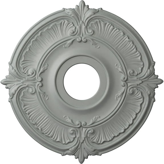 Ekena Millwork 18"OD x 4"ID x 5/8"P Attica Ceiling Medallion (Fits Canopies up to 5")