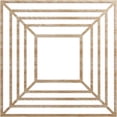 thumbnail image 1 of Ekena Millwork 18"OD x 6 5/8"ID x 1/4"T Raven Wood Fretwork Pierced Ceiling Medallion, Red Oak, 1 of 3
