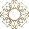 thumbnail image 1 of Ekena Millwork 18"OD x 6 7/8"ID x 3/8"T Reims Wood Fretwork Pierced Ceiling Medallion, Birch, 1 of 3