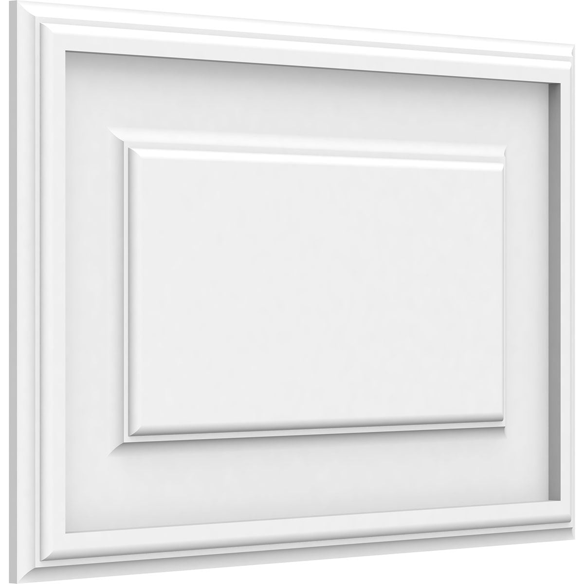 Ekena Millwork 18"W x 12"H x 5/8"P Legacy Raised Panel Decorative Wall Panel