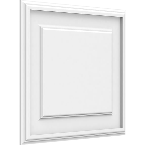 Ekena Millwork 18"W x 16"H x 5/8"P Legacy Raised Panel Decorative Wall Panel