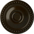 thumbnail image 1 of Ekena Millwork 19 1/8"OD x 1"P Foster Ceiling Medallion (Fits Canopies up to 5 5/8"), Hand-Painted Bronze, 1 of 8
