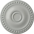 thumbnail image 1 of Ekena Millwork 19 1/8"OD x 1"P Foster Ceiling Medallion (Fits Canopies up to 5 5/8"), Hand-Painted Frost, 1 of 8