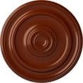 thumbnail image 1 of Ekena Millwork 19 3/4"OD x 1 1/2"P Kepler Traditional Ceiling Medallion (For Canopies up to 4 1/2"), Hand-Painted Firebrick, 1 of 5