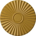 thumbnail image 1 of Ekena Millwork 19 3/4"OD x 1 3/8"P Shakuras Ceiling Medallion (For Canopies up to 5"), Hand-Painted Iridescent Gold, 1 of 5