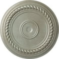 thumbnail image 1 of Ekena Millwork 19 5/8"OD x 1 1/2"P Alexandria Rope Ceiling Medallion (Fits Canopies up to 4 5/8"), Hand-Painted Flash Gold, 1 of 6