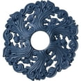 thumbnail image 1 of Ekena Millwork 19 5/8"OD x 4 3/4"ID x 1 3/4"P Orrington Ceiling Medallion (Fits Canopies up to 4 3/4"), Hand-Painted Americana, 1 of 6