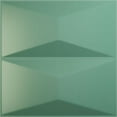 thumbnail image 1 of Ekena Millwork 19 5/8"W x 19 5/8"H Aberdeen EnduraWall Decorative 3D Wall Panel, Universal Pearl Metallic Sea Mist (12-Pack for 32.04 Sq. Ft.), 1 of 6
