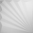 thumbnail image 1 of Ekena Millwork 19 5/8"W x 19 5/8"H Aire EnduraWall Decorative 3D Wall Panel, White, (20-Pack for 53.49 Sq. Ft.), 1 of 12