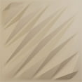 thumbnail image 1 of Ekena Millwork 19 5/8"W x 19 5/8"H Arrow EnduraWall Decorative 3D Wall Panel, UltraCover Satin Smokey Beige (12-Pack for 32.04 Sq. Ft.), 1 of 6