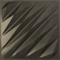 thumbnail image 1 of Ekena Millwork 19 5/8"W x 19 5/8"H Arrow EnduraWall Decorative 3D Wall Panel, Universal Aged Metallic Weathered Steel (12-Pack for 32.04 Sq. Ft.), 1 of 6