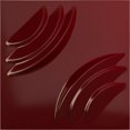 thumbnail image 1 of Ekena Millwork 19 5/8"W x 19 5/8"H Artisan EnduraWall Decorative 3D Wall Panel, Gloss Merlot (Covers 2.67 Sq. Ft.), 1 of 6
