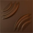 thumbnail image 1 of Ekena Millwork 19 5/8"W x 19 5/8"H Artisan EnduraWall Decorative 3D Wall Panel, Universal Aged Metallic Rust (Covers 2.67 Sq. Ft.), 1 of 5