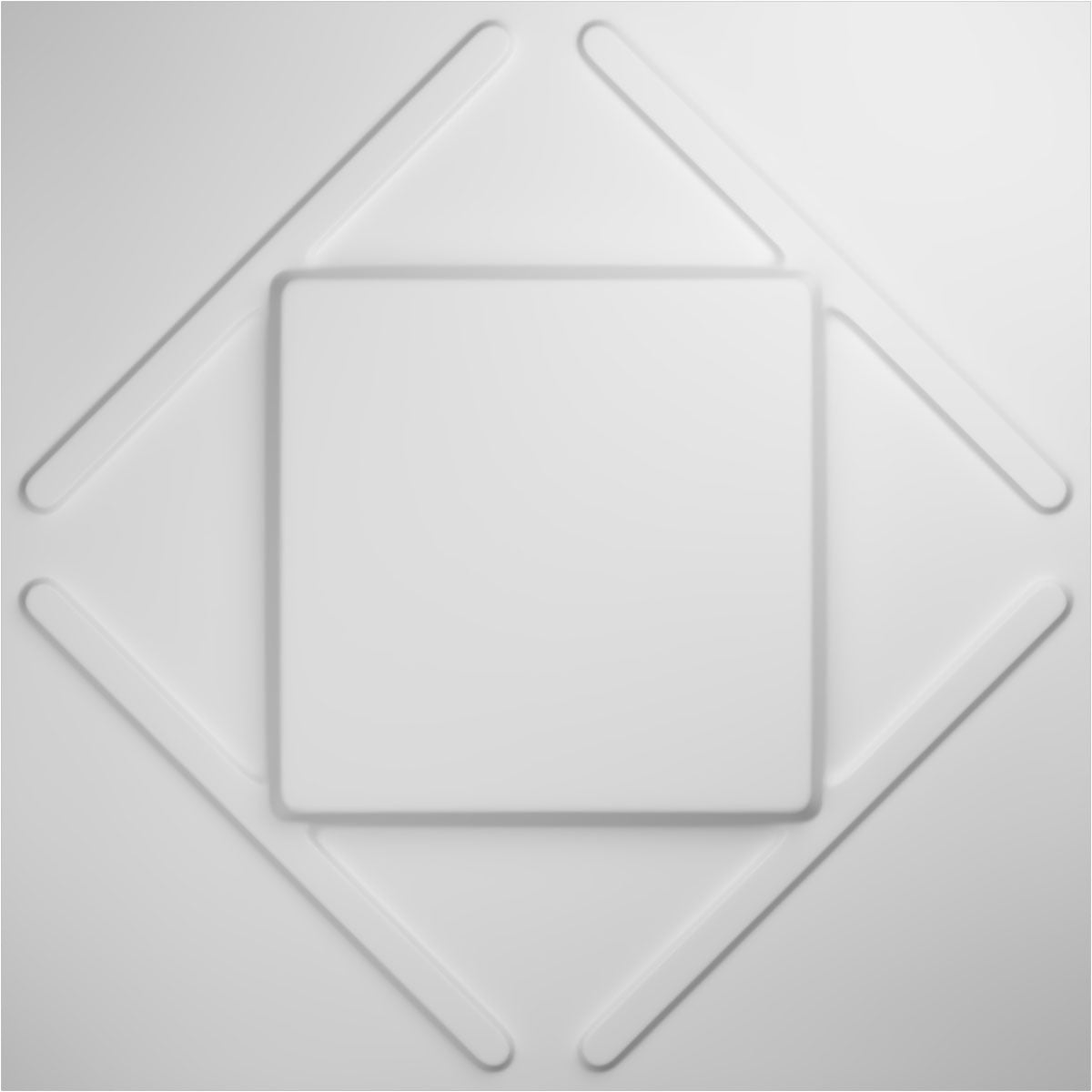 Aubrey White Textured 3D PVC Wall Panel 19.63"