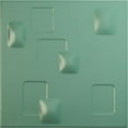 thumbnail image 1 of Ekena Millwork 19 5/8"W x 19 5/8"H Avila EnduraWall Decorative 3D Wall Panel, Universal Pearl Metallic Sea Mist (12-Pack for 32.04 Sq. Ft.), 1 of 6
