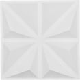thumbnail image 1 of Ekena Millwork 19 5/8"W x 19 5/8"H Bailey EnduraWall Decorative 3D Wall Panel (Covers 2.67 Sq. Ft.), 1 of 13