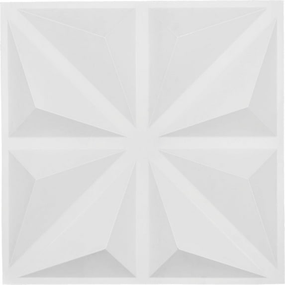 Ekena Millwork 19 5/8"W x 19 5/8"H Bailey EnduraWall Decorative 3D Wall Panel (Covers 2.67 Sq. Ft.)
