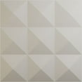 thumbnail image 1 of Ekena Millwork 19 5/8"W x 19 5/8"H Benson EnduraWall Decorative 3D Wall Panel, UltraCover Satin Blossom White (Covers 2.67 Sq. Ft.), 1 of 6