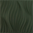 thumbnail image 1 of Ekena Millwork 19 5/8"W x 19 5/8"H Billow EnduraWall Decorative 3D Wall Panel, UltraCover Satin Hunt Club Green (Covers 2.67 Sq. Ft.), 1 of 6