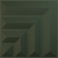thumbnail image 1 of Ekena Millwork 19 5/8"W x 19 5/8"H Bolt EnduraWall Decorative 3D Wall Panel, UltraCover Satin Hunt Club Green (12-Pack for 32.04 Sq. Ft.), 1 of 6