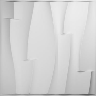Ekena Millwork 19 5/8"W x 19 5/8"H Brick Wave EnduraWall Decorative 3D Wall Panel