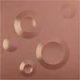 thumbnail image 1 of Ekena Millwork 19 5/8"W x 19 5/8"H Cole EnduraWall Decorative 3D Wall Panel, Universal Pearl Metallic Champagne Pink (12-Pack for 32.04 Sq. Ft.), 1 of 6