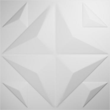Ekena Millwork 19 5/8"W x 19 5/8"H Crystal EnduraWall Decorative 3D Wall Panel (Covers 2.67 Sq. Ft.)