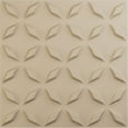 thumbnail image 1 of Ekena Millwork 19 5/8"W x 19 5/8"H Delfina EnduraWall Decorative 3D Wall Panel, UltraCover Satin Smokey Beige (12-Pack for 32.04 Sq. Ft.), 1 of 6