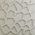 thumbnail image 1 of Ekena Millwork 19 5/8"W x 19 5/8"H Dublin EnduraWall Decorative 3D Wall Panel, UltraCover Satin Blossom White (Covers 2.67 Sq. Ft.), 1 of 6