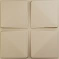 thumbnail image 1 of Ekena Millwork 19 5/8"W x 19 5/8"H Edinburgh EnduraWall Decorative 3D Wall Panel, UltraCover Satin Smokey Beige (Covers 2.67 Sq. Ft.), 1 of 6