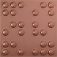 thumbnail image 1 of Ekena Millwork 19 5/8"W x 19 5/8"H Emery EnduraWall Decorative 3D Wall Panel, Universal Pearl Metallic Champagne Pink (Covers 2.67 Sq. Ft.), 1 of 6