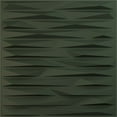 thumbnail image 1 of Ekena Millwork 19 5/8"W x 19 5/8"H Enterprise EnduraWall Decorative 3D Wall Panel, UltraCover Satin Hunt Club Green (Covers 2.67 Sq. Ft.), 1 of 6
