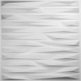thumbnail image 1 of Ekena Millwork 19 5/8"W x 19 5/8"H Enterprise EnduraWall Decorative 3D Wall Panel, White, (10-Pack for 26.75 Sq. Ft.), 1 of 12