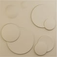 thumbnail image 1 of Ekena Millwork 19 5/8"W x 19 5/8"H Finley EnduraWall Decorative 3D Wall Panel, UltraCover Satin Smokey Beige (Covers 2.67 Sq. Ft.), 1 of 6