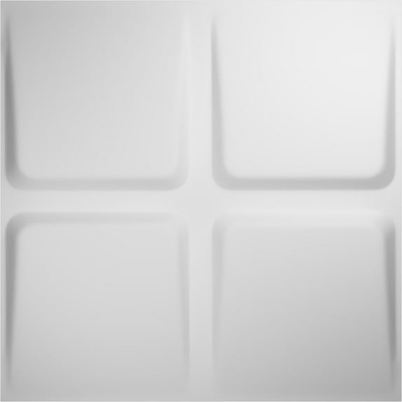 Ekena Millwork 19 5/8"W x 19 5/8"H Galveston EnduraWall Decorative 3D Wall Panel (50-Pack for 133.73 Sq. Ft.)