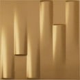 thumbnail image 1 of Ekena Millwork 19 5/8"W x 19 5/8"H Hamilton EnduraWall Decorative 3D Wall Panel, Bright Coat Gold (12-Pack for 32.04 Sq. Ft.), 1 of 6
