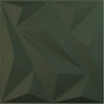 thumbnail image 1 of Ekena Millwork 19 5/8"W x 19 5/8"H Marquise EnduraWall Decorative 3D Wall Panel, UltraCover Satin Hunt Club Green (12-Pack for 32.04 Sq. Ft.), 1 of 6