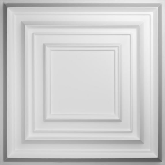 Ekena Millwork 19 5/8"W x 19 5/8"H Multiplex EnduraWall Decorative 3D Wall Panel