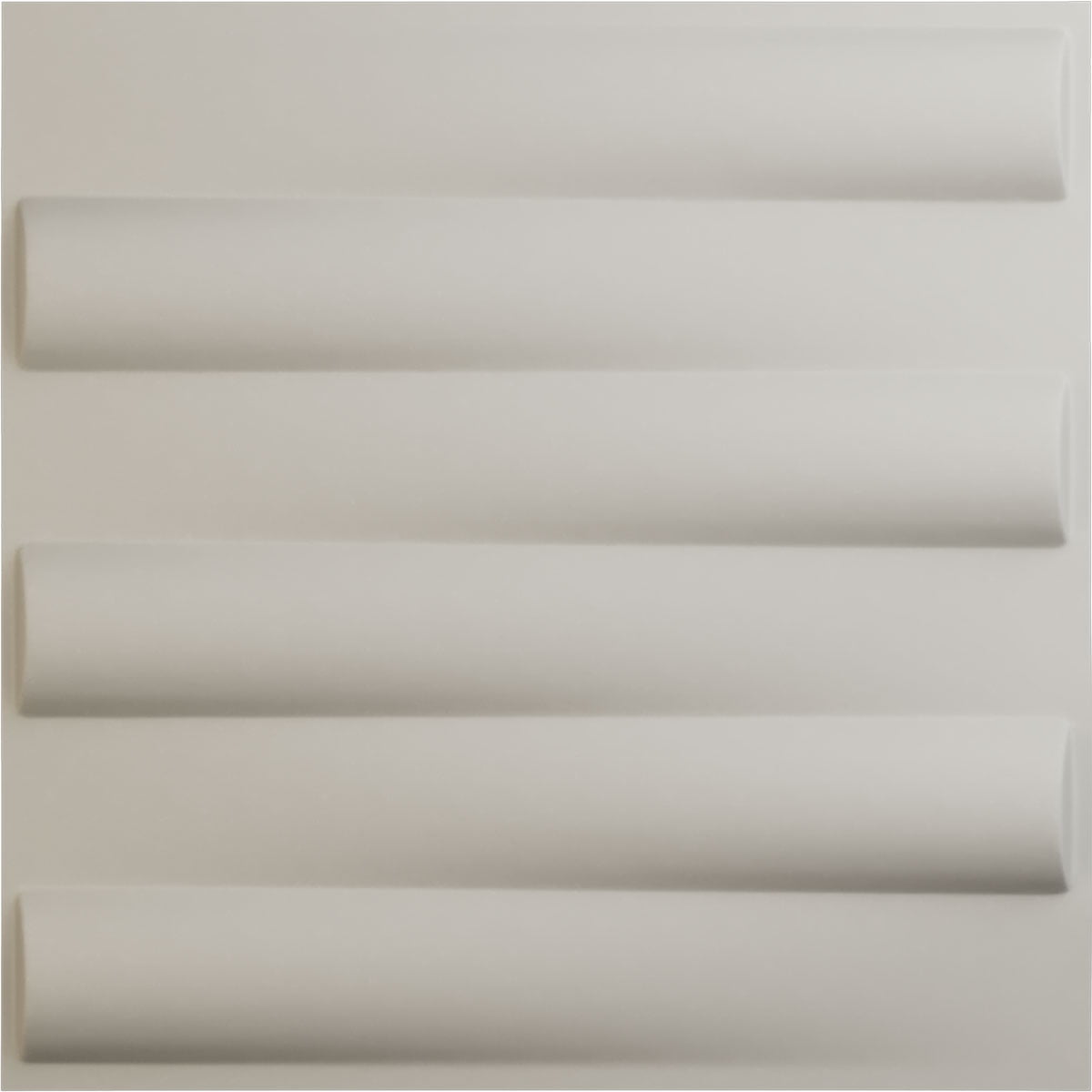 Naomi UltraCover Satin Blossom White 3D Textured PVC Wall Panel
