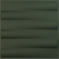 thumbnail image 1 of Ekena Millwork 19 5/8"W x 19 5/8"H Naomi EnduraWall Decorative 3D Wall Panel, UltraCover Satin Hunt Club Green (Covers 2.67 Sq. Ft.), 1 of 6