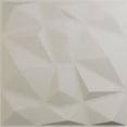 thumbnail image 1 of Ekena Millwork 19 5/8"W x 19 5/8"H Niobe EnduraWall Decorative 3D Wall Panel, UltraCover Satin Blossom White (Covers 2.67 Sq. Ft.), 1 of 6
